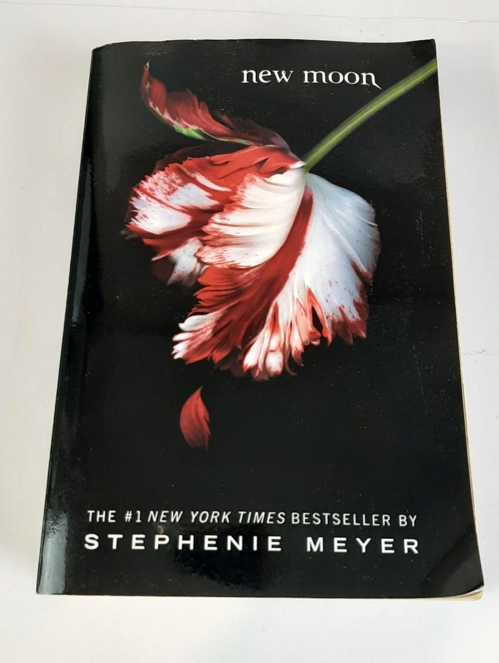 New Moon by Stephenie Meyer paperback novel